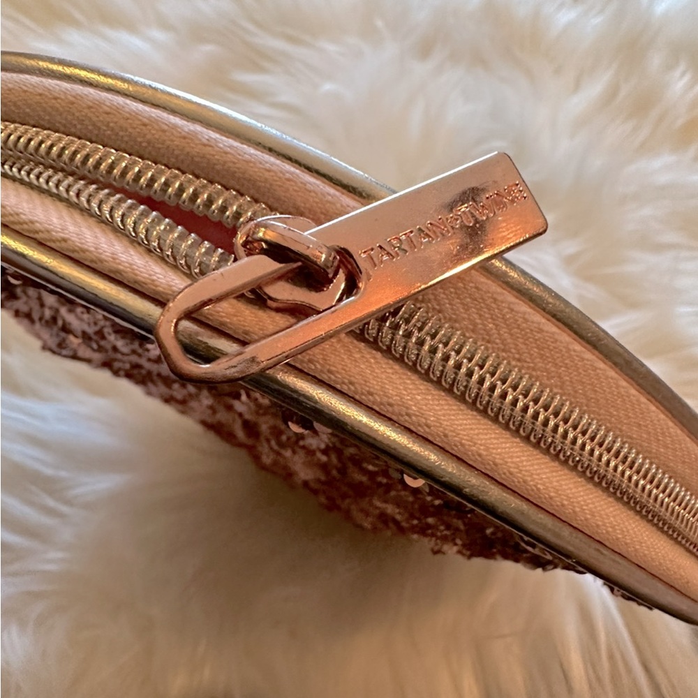 Tartan & Twine• Glam Rose Gold Glitter Beauty Bag - Picture 8 of 12